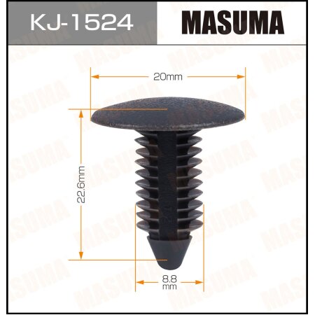 Клипса пластиковая Masuma, KJ-1524
