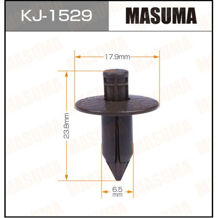 Клипса пластиковая Masuma, KJ-1529