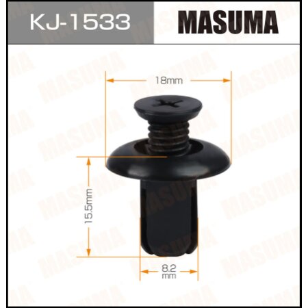Клипса пластиковая Masuma, KJ-1533