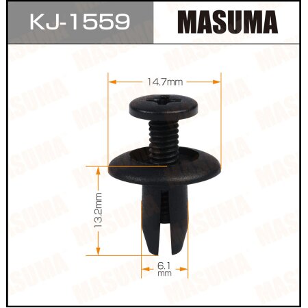 Клипса пластиковая Masuma, KJ-1559