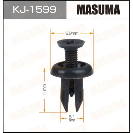 Клипса пластиковая Masuma, KJ-1599