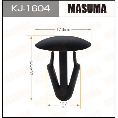 Клипса пластиковая Masuma, KJ-1604
