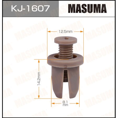 Клипса пластиковая Masuma, KJ-1607