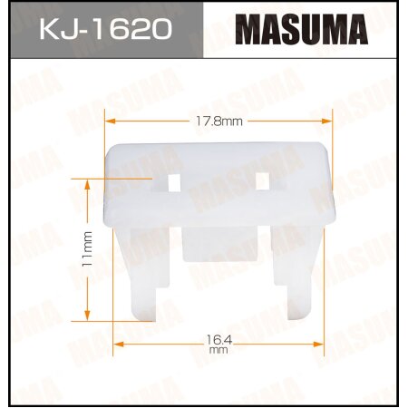 Клипса пластиковая Masuma, KJ-1620