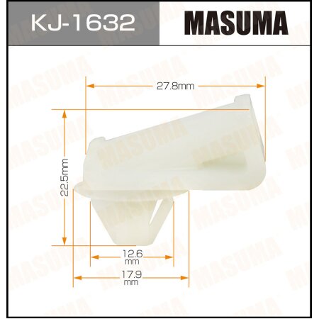 Клипса пластиковая Masuma, KJ-1632