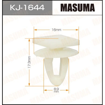 Клипса пластиковая Masuma, KJ-1644