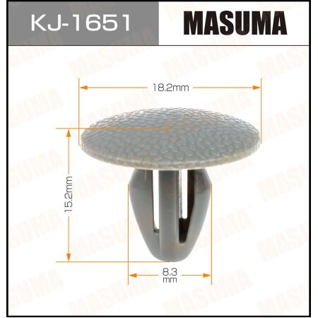 Клипса пластиковая Masuma, KJ-1651
