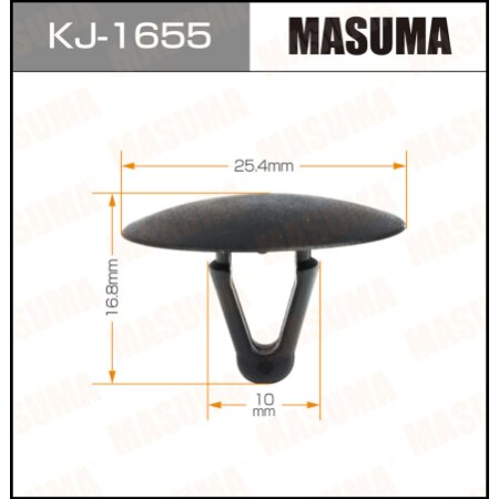 Клипса пластиковая Masuma, KJ-1655