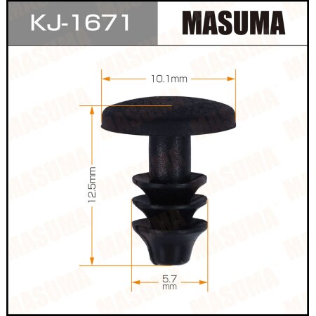 Клипса пластиковая Masuma, KJ-1671