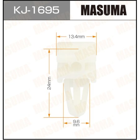 Клипса пластиковая Masuma, KJ-1695
