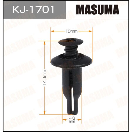 Клипса пластиковая Masuma, KJ-1701