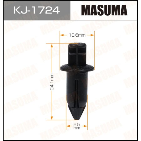 Клипса пластиковая Masuma, KJ-1724