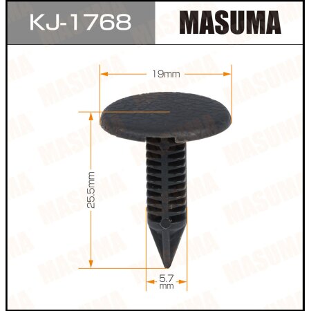 Клипса пластиковая Masuma, KJ-1768