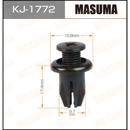 Клипса пластиковая Masuma, KJ-1772
