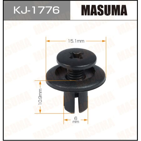 Клипса пластиковая Masuma, KJ-1776
