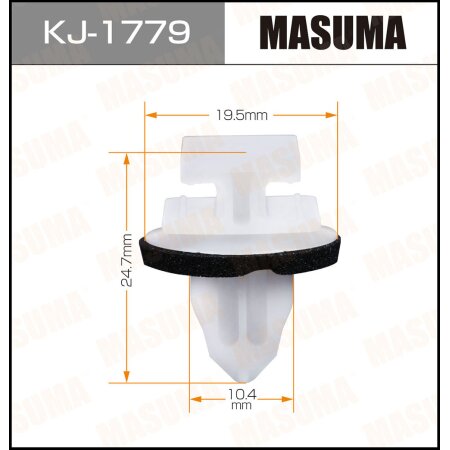 Клипса пластиковая Masuma, KJ-1779