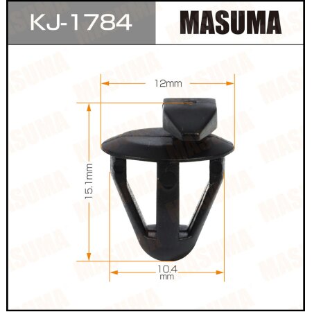 Клипса пластиковая Masuma, KJ-1784