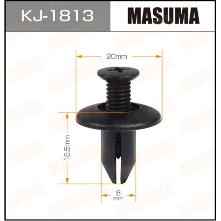 Клипса пластиковая Masuma, KJ-1813