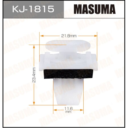 Клипса пластиковая Masuma, KJ-1815