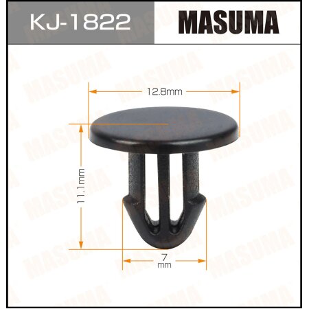 Клипса пластиковая Masuma, KJ-1822