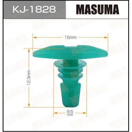Клипса пластиковая Masuma, KJ-1828
