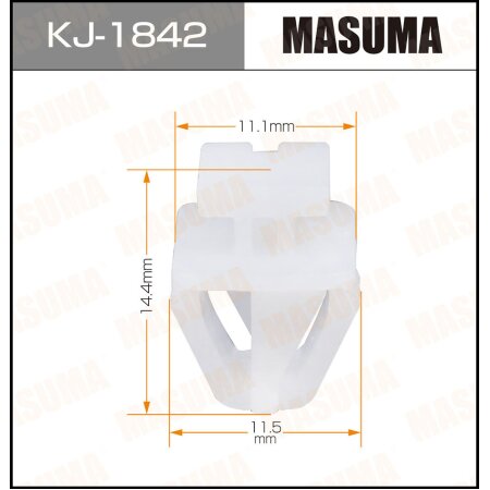 Клипса пластиковая Masuma, KJ-1842