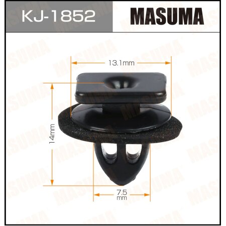 Клипса пластиковая Masuma, KJ-1852