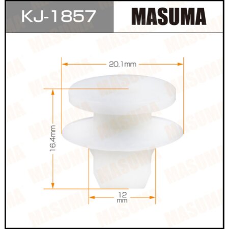Клипса пластиковая Masuma, KJ-1857