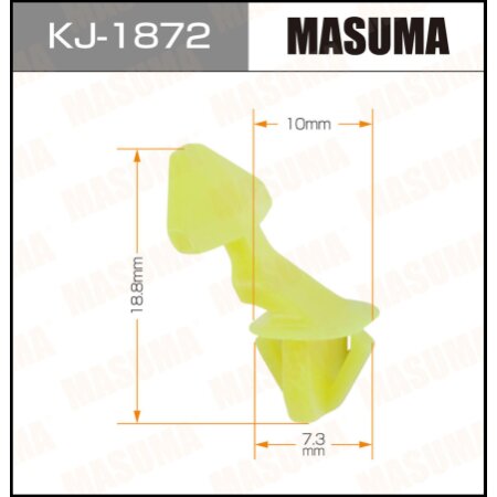 Клипса пластиковая Masuma, KJ-1872