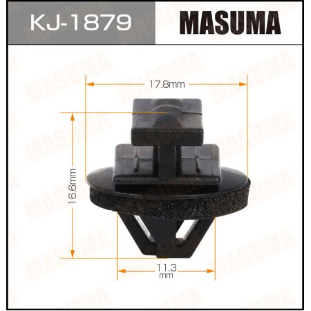 Клипса пластиковая Masuma, KJ-1879