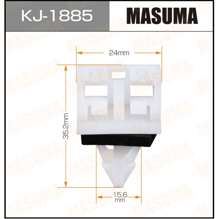 Клипса пластиковая Masuma, KJ-1885