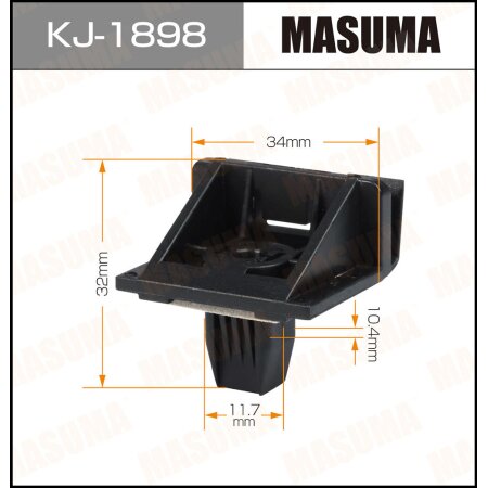 Клипса пластиковая Masuma, KJ-1898