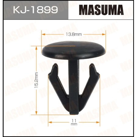 Клипса пластиковая Masuma, KJ-1899
