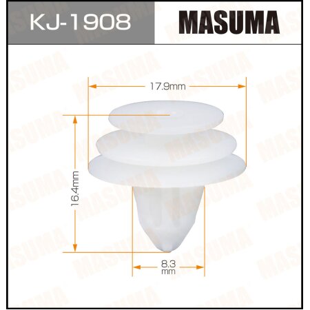 Клипса пластиковая Masuma, KJ-1908