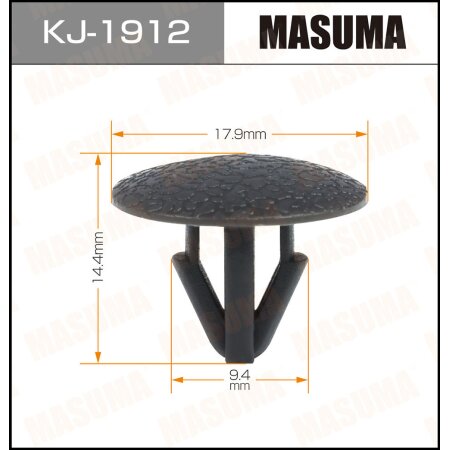 Клипса пластиковая Masuma, KJ-1912