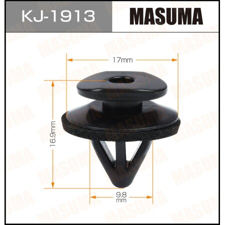 Клипса пластиковая Masuma, KJ-1913