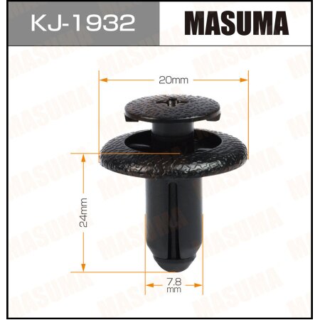 Клипса пластиковая Masuma, KJ-1932