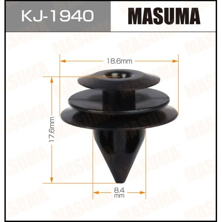 Клипса пластиковая Masuma, KJ-1940