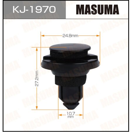 Клипса пластиковая Masuma, KJ-1970