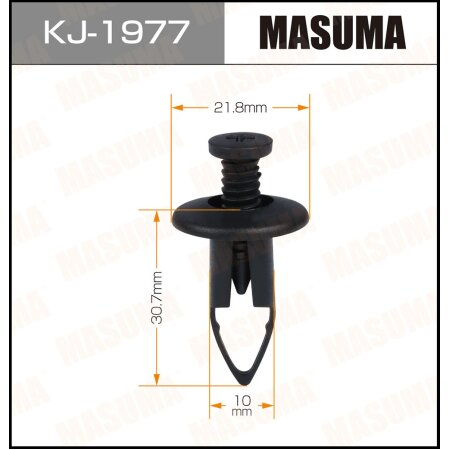 Клипса пластиковая Masuma, KJ-1977