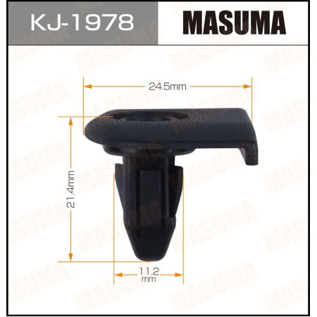 Клипса пластиковая Masuma, KJ-1978