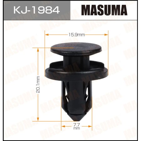 Клипса пластиковая Masuma, KJ-1984
