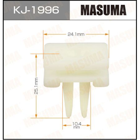 Клипса пластиковая Masuma, KJ-1996