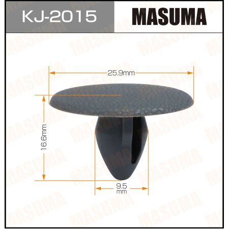Клипса пластиковая Masuma, KJ-2015