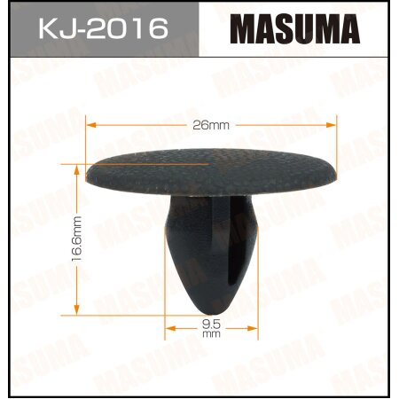 Клипса пластиковая Masuma, KJ-2016