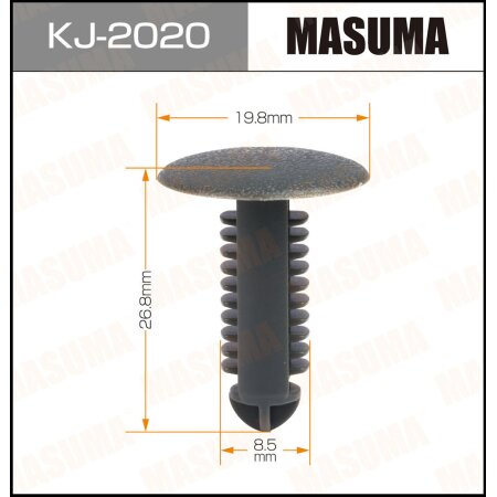 Клипса пластиковая Masuma, KJ-2020