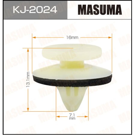 Клипса пластиковая Masuma, KJ-2024