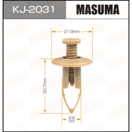 Клипса пластиковая Masuma, KJ-2031