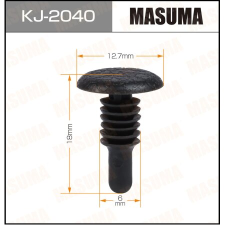 Клипса пластиковая Masuma, KJ-2040