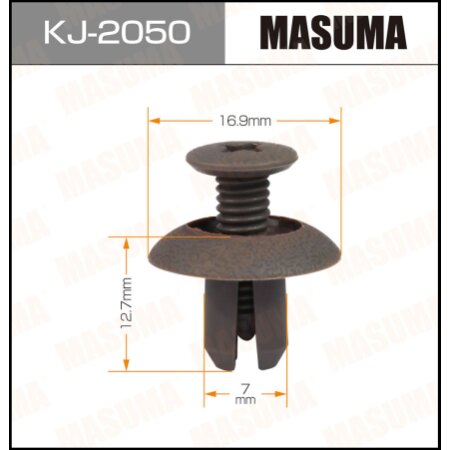 Клипса пластиковая Masuma, KJ-2050